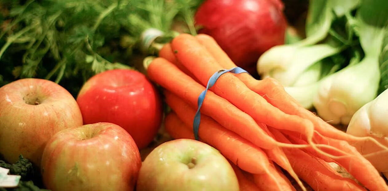 vitamines dans les fruits et légumes
